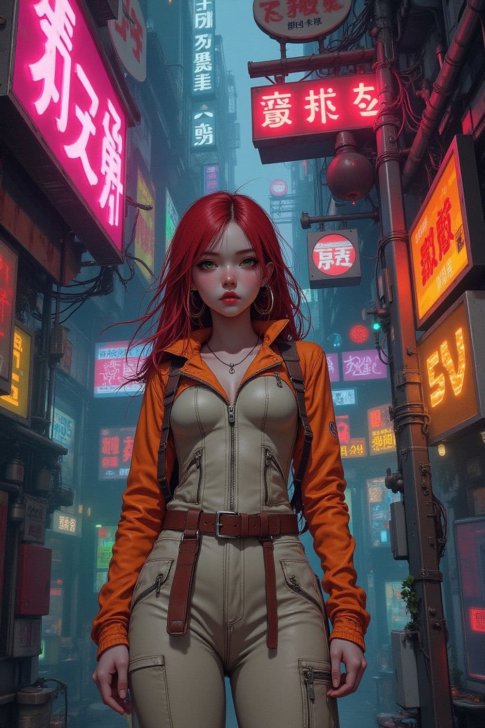 Kaida, The Neon Wanderer