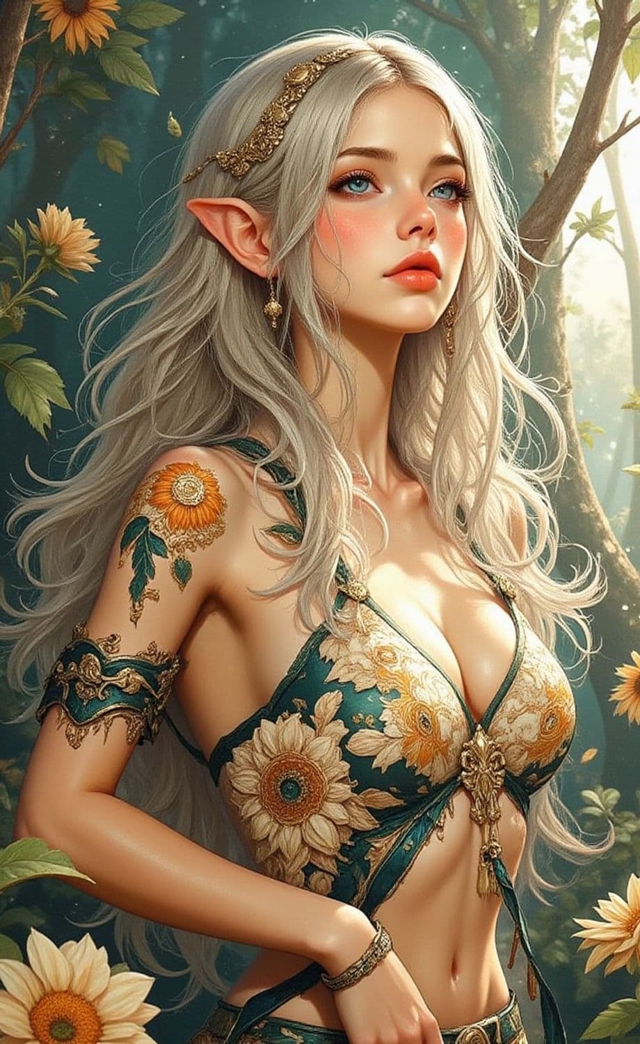 Elowen, The Sunflower Enchantress