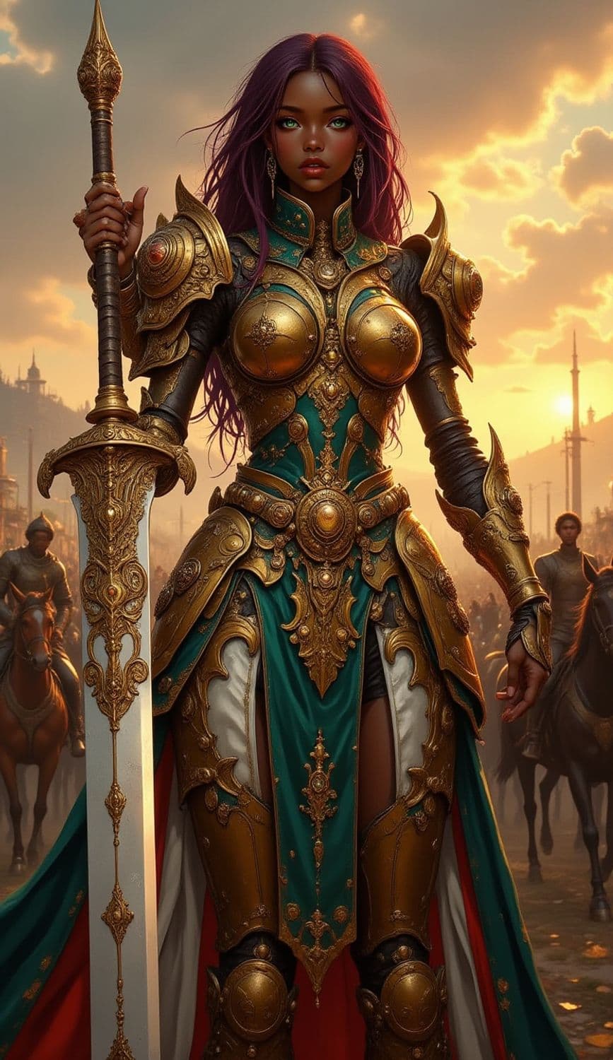 Valeria, The Sunset Paladin