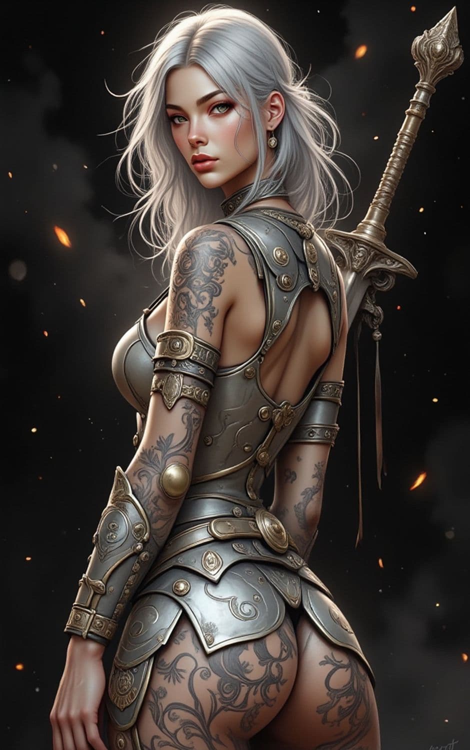 Seraphina, The Ethereal Warrior