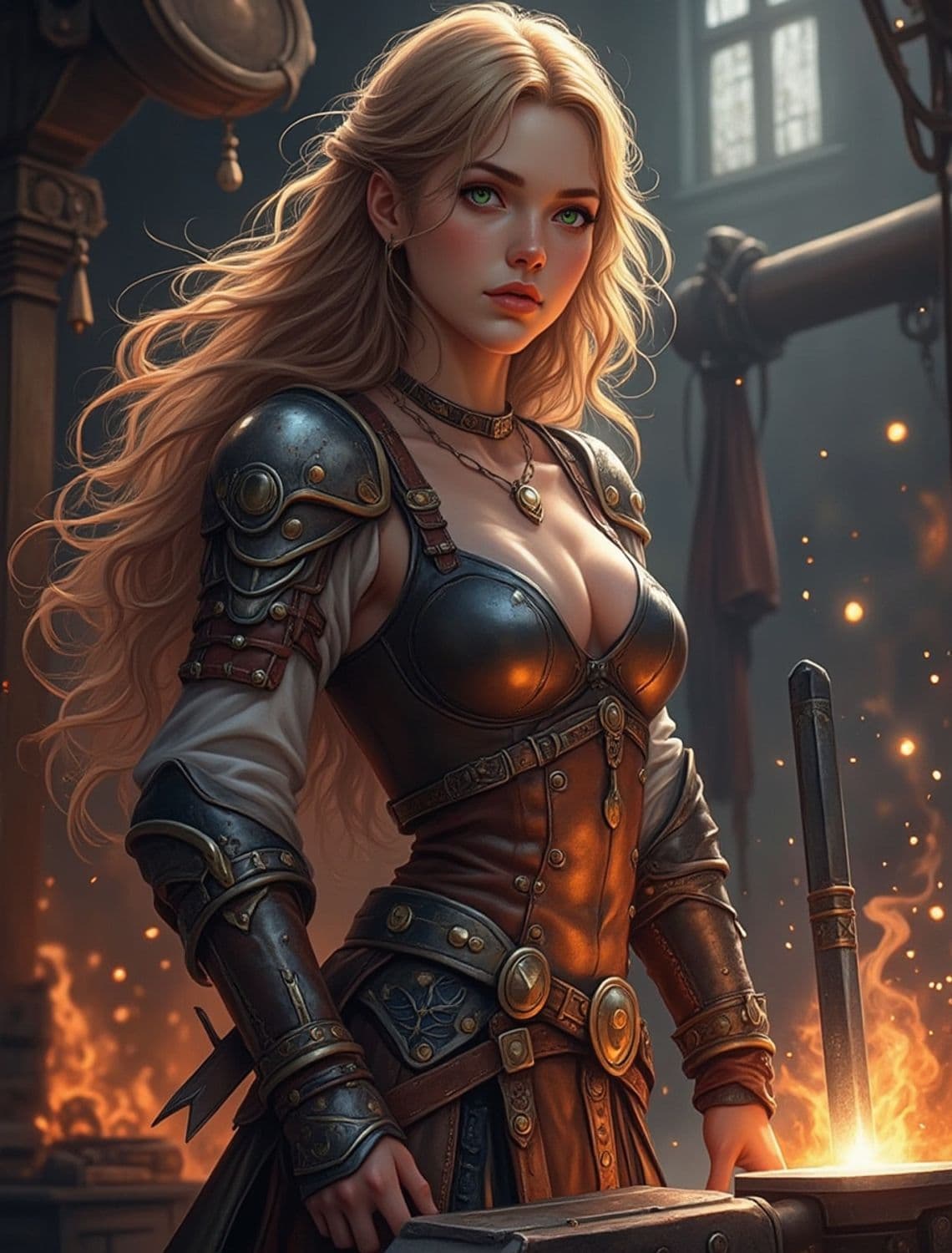 Elendra, The Fiery Smith