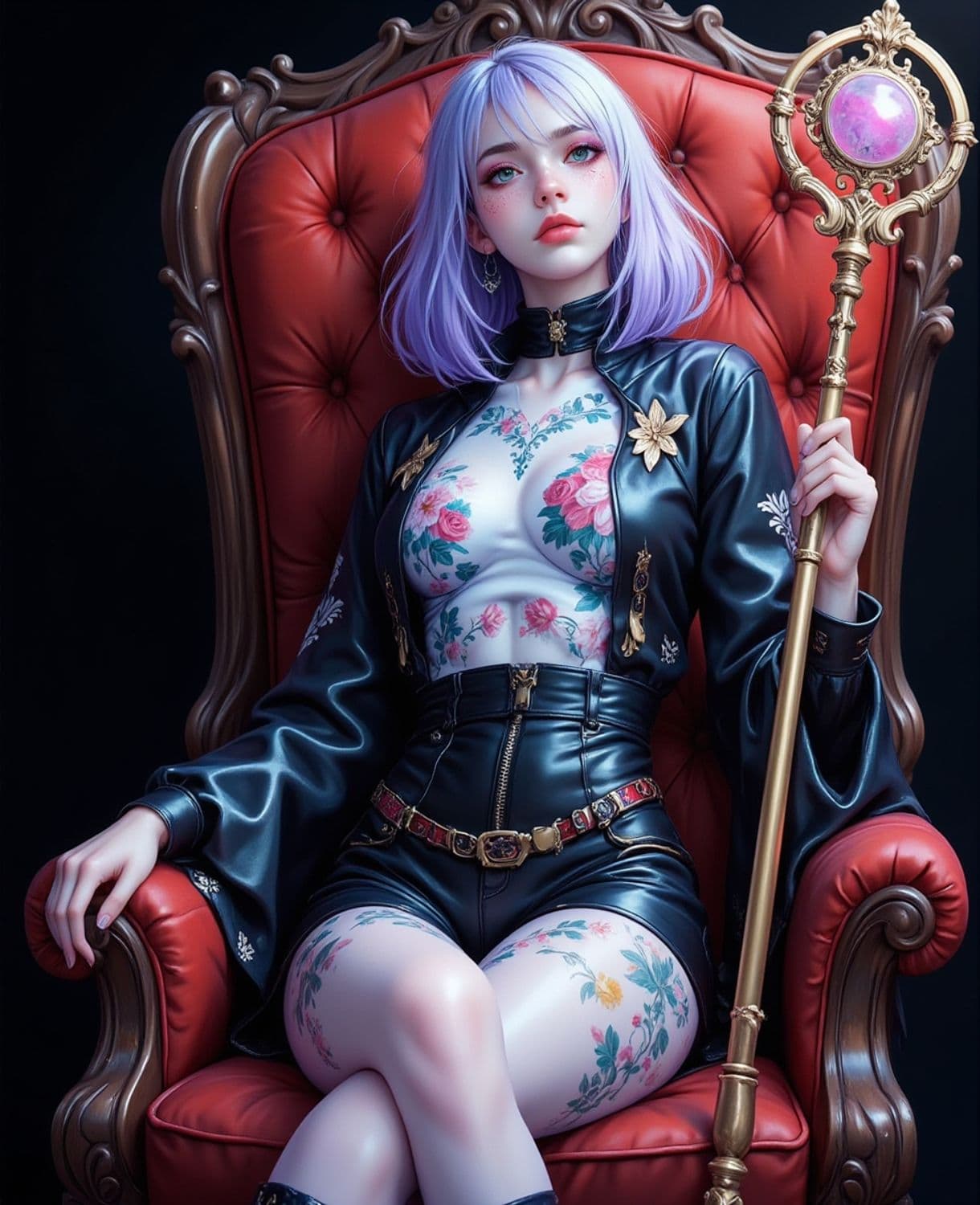 Elara, The Mystic Monarch