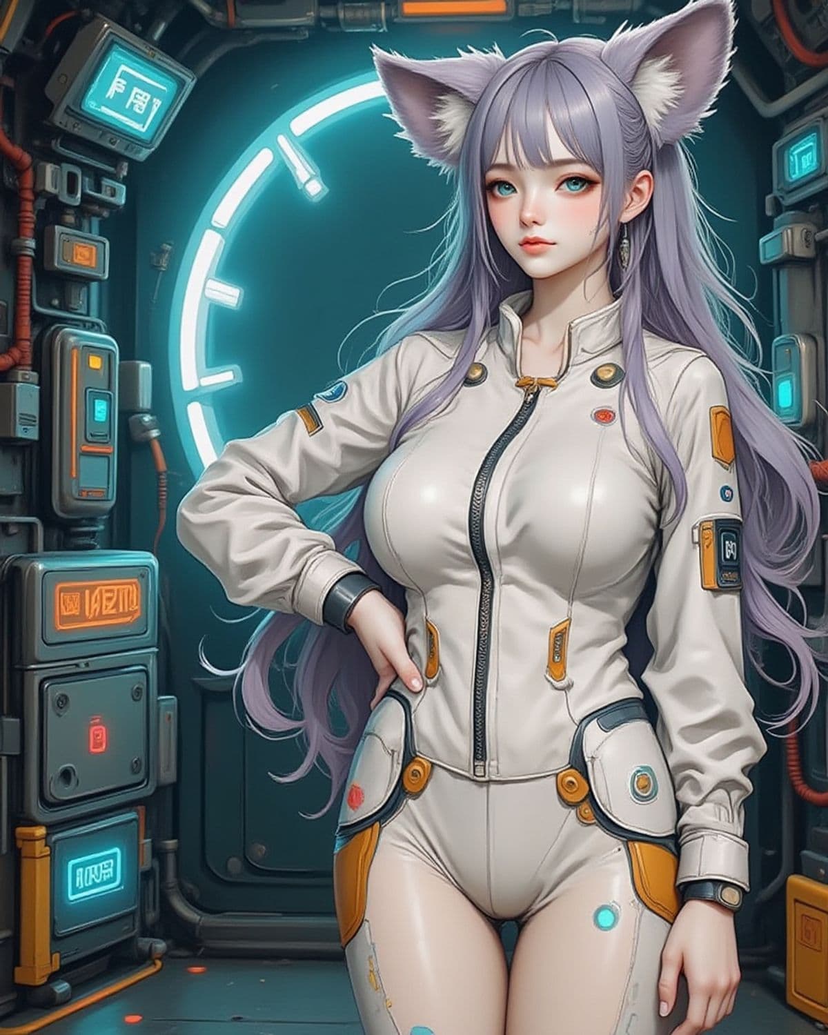 Kyria, The Futuristic Feline