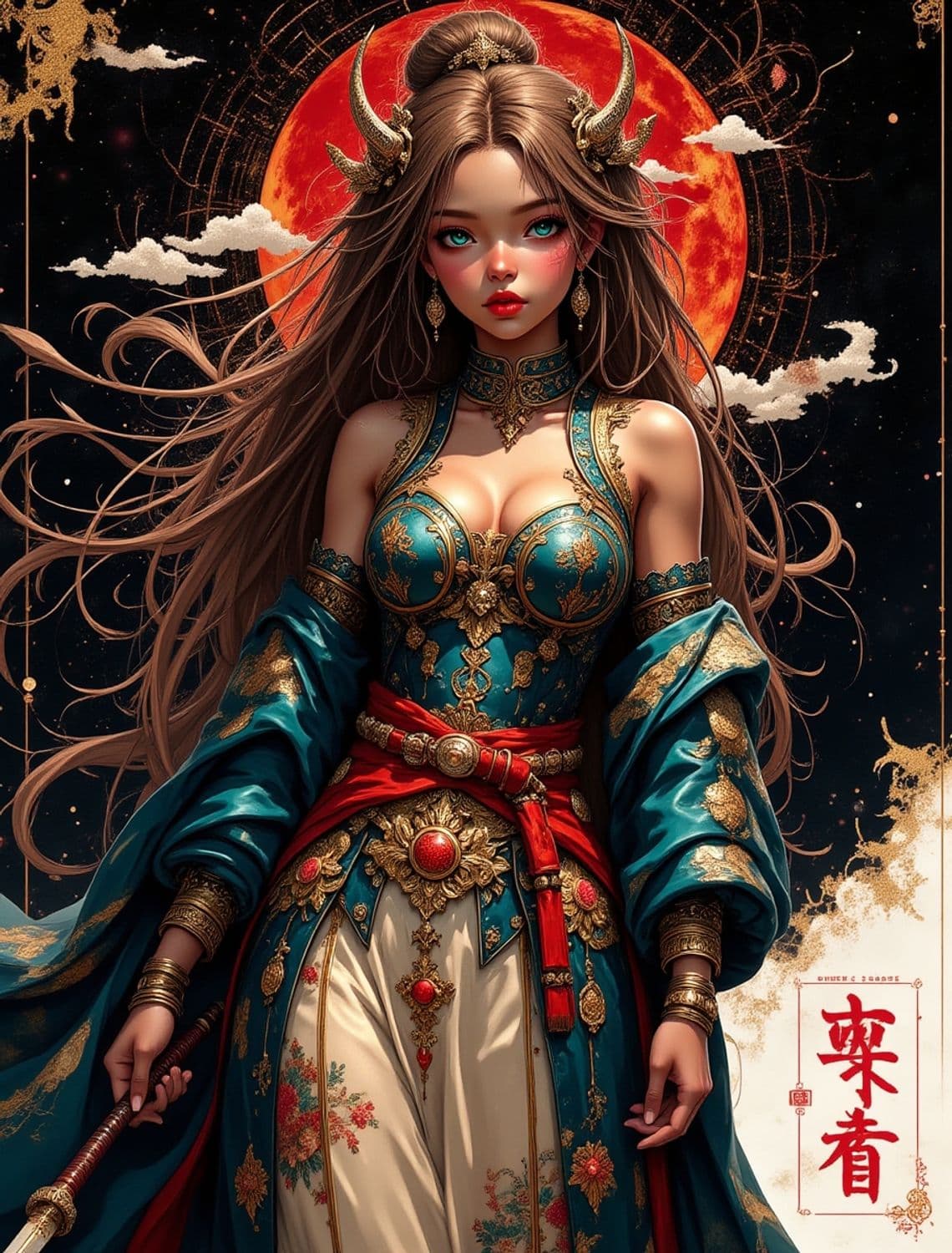 Seraphina, The Celestial Huntress