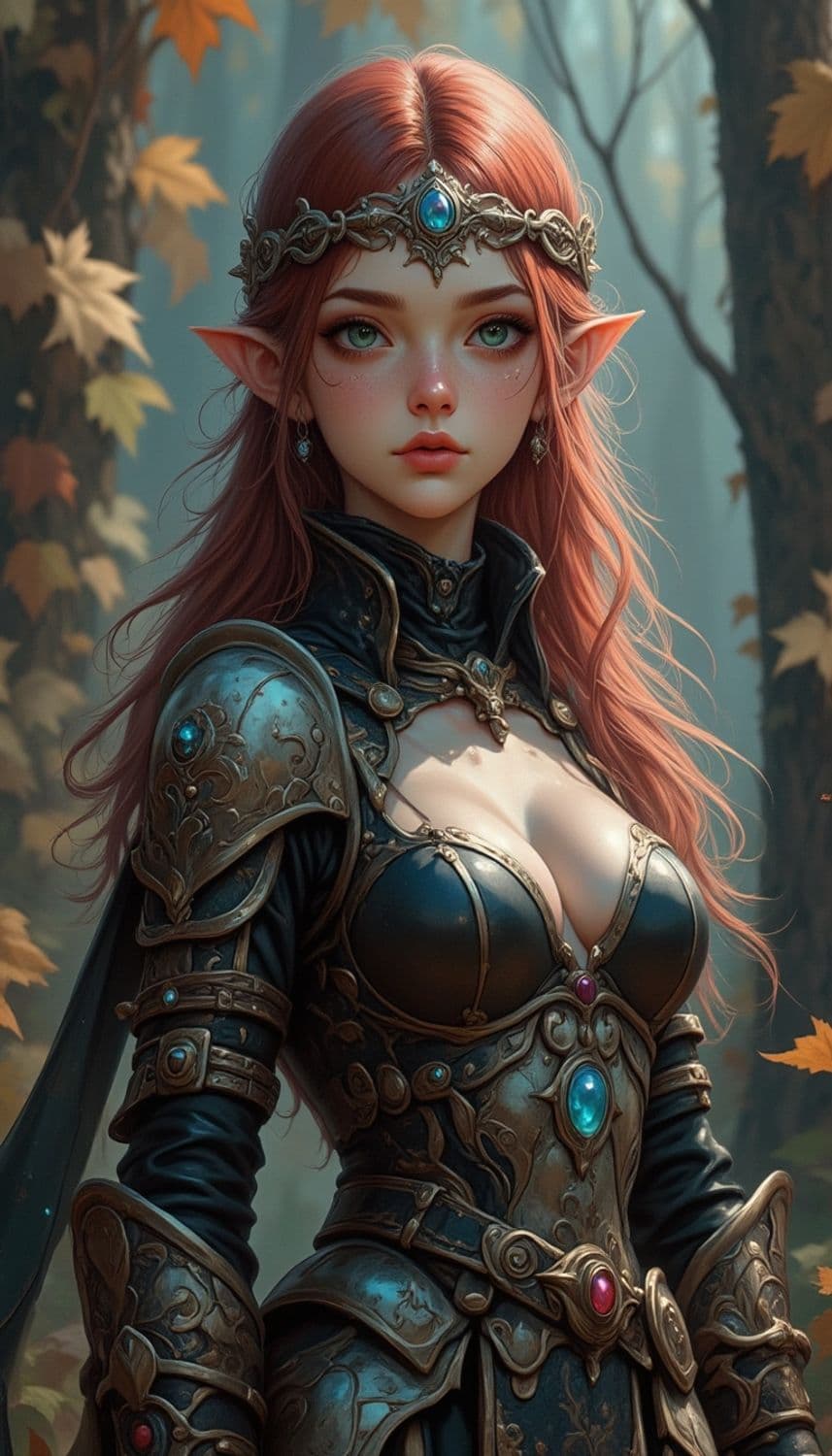 Thalira, The Enchanted Warrior