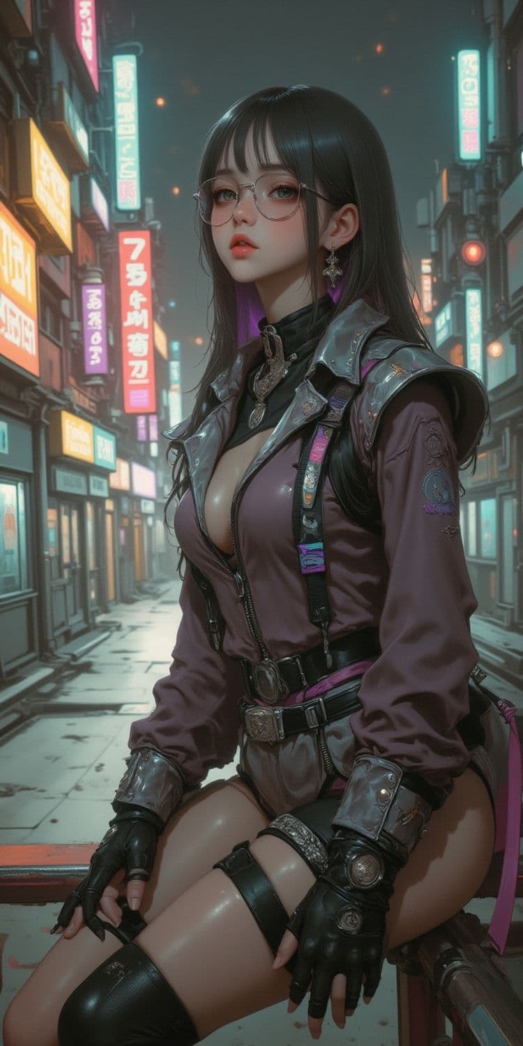 Aria, The Neon Observer