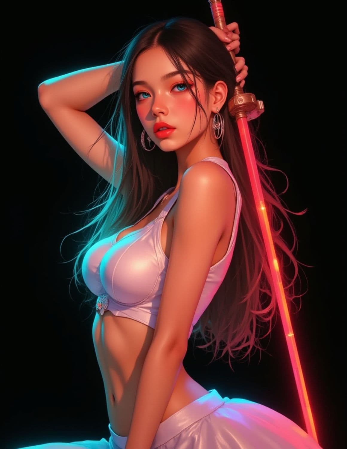 Selene, The Luminescent Warrior