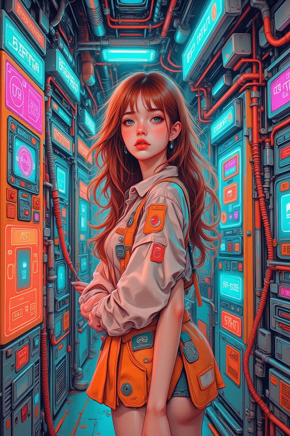 Elysia, The Neon Voyager