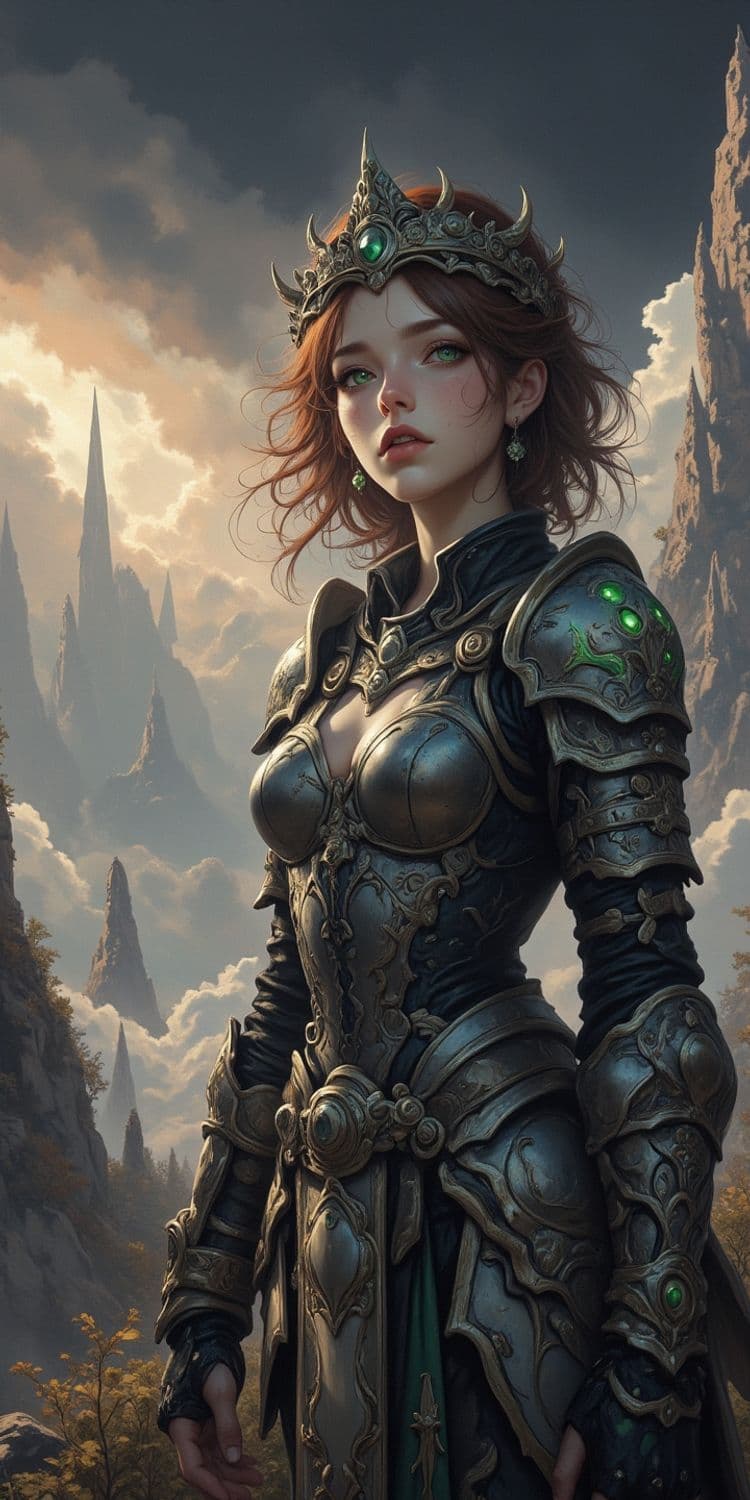 Elara, The Emerald Sentinel