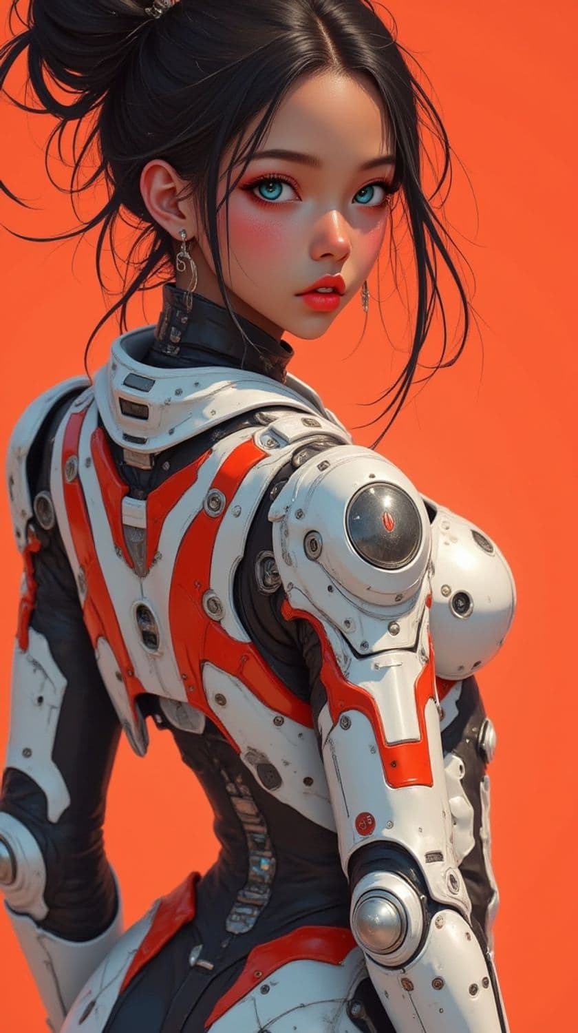 Seraphina, The Cyber Guardian