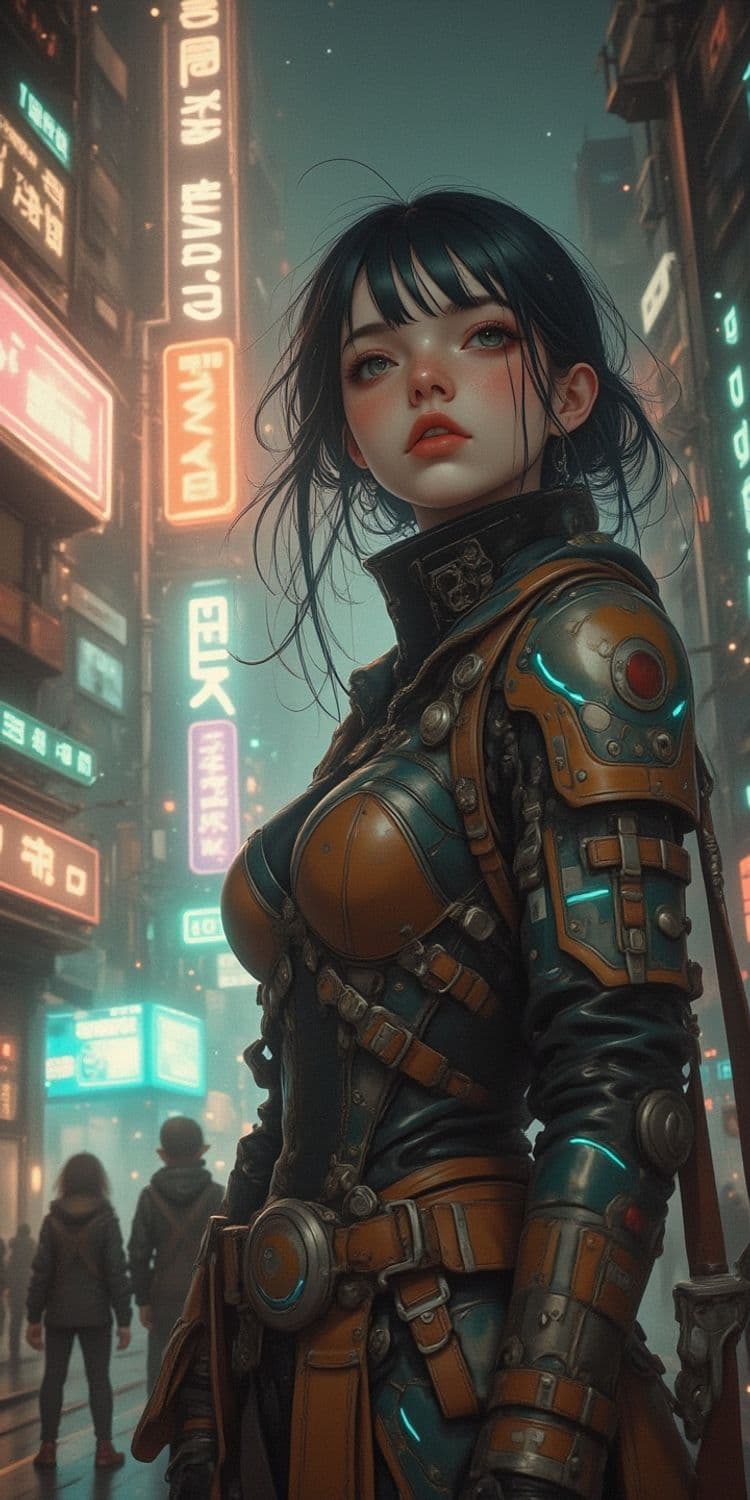 Thalira, The Neon Sentinel