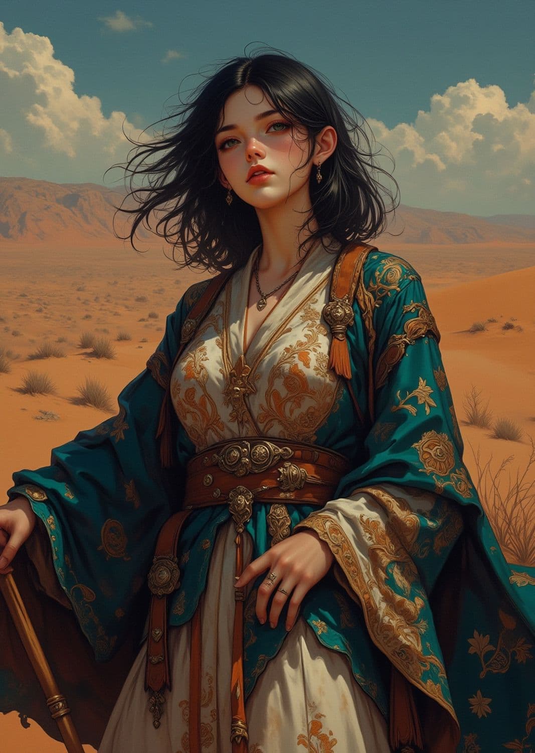 Elara, The Desert Wanderer