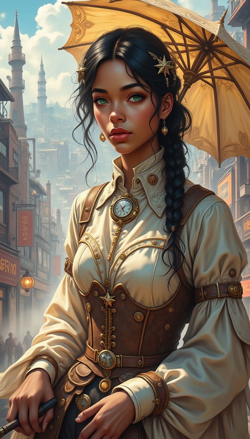 Miranda, The Steampunk Voyager