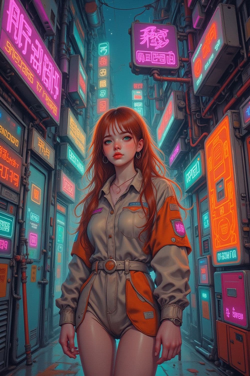 Nyssa, The Neon Wanderer