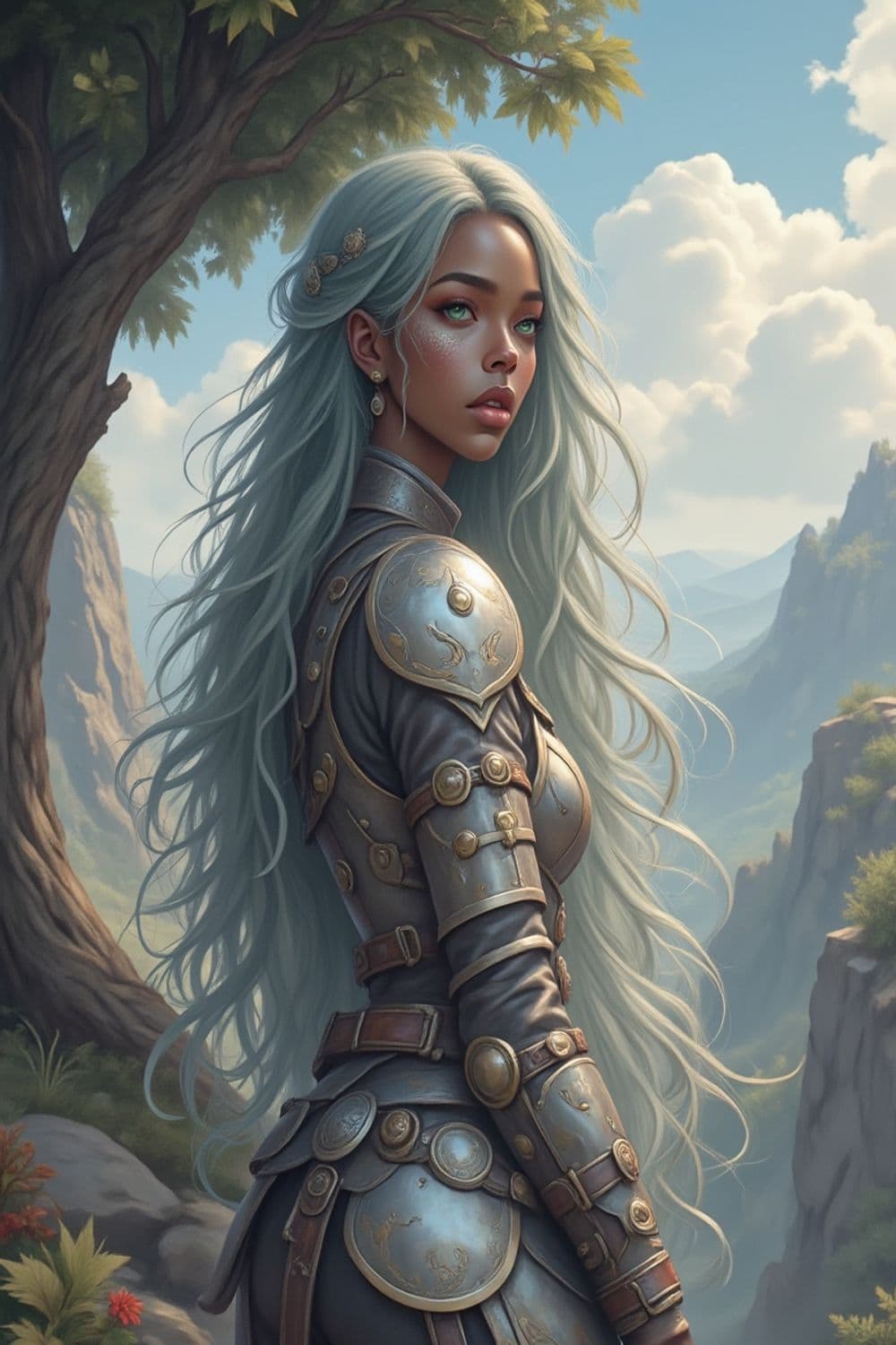 Elara, The Silver Guardian