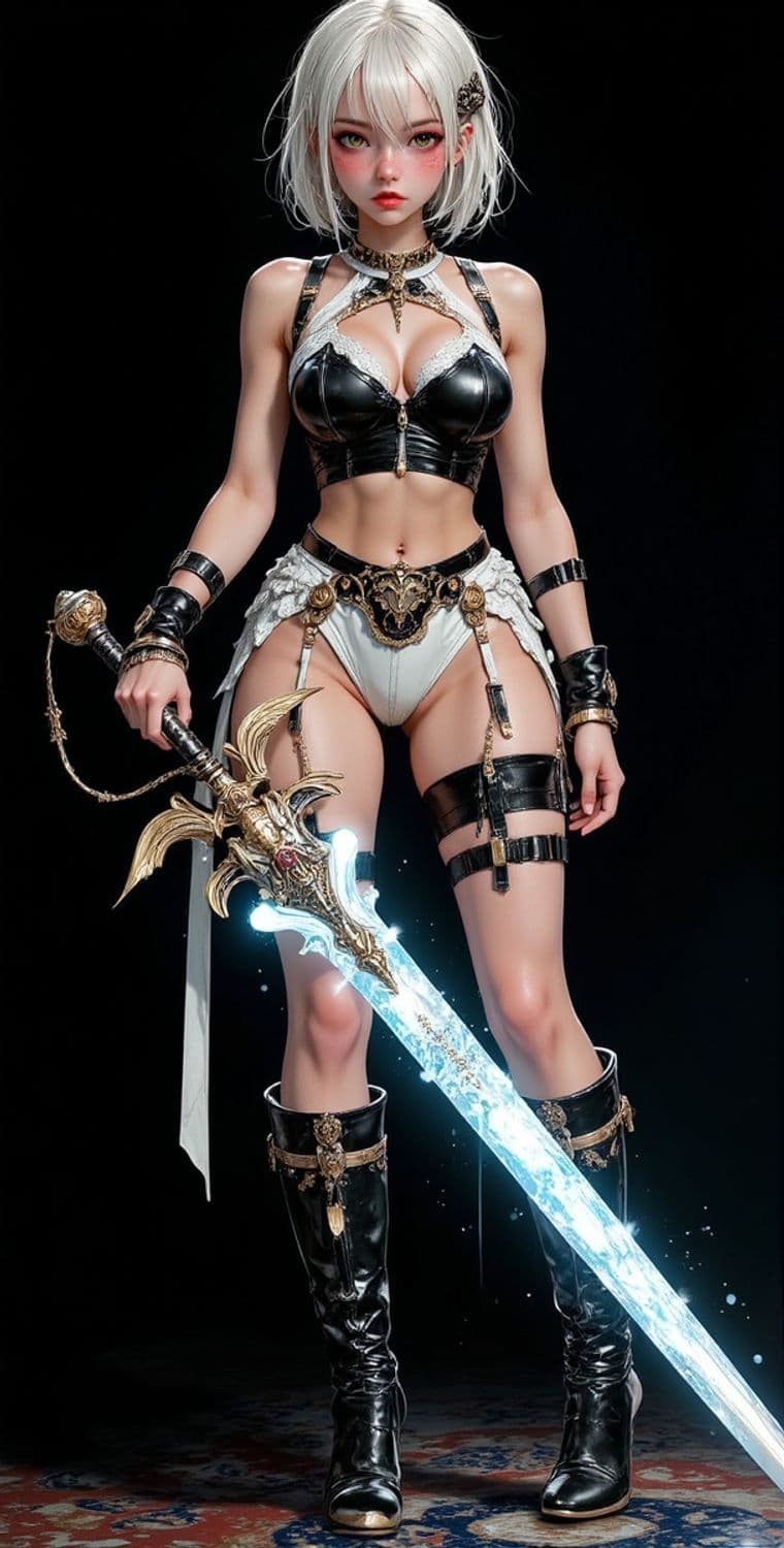 Elaria, The Enchanted Bladebearer