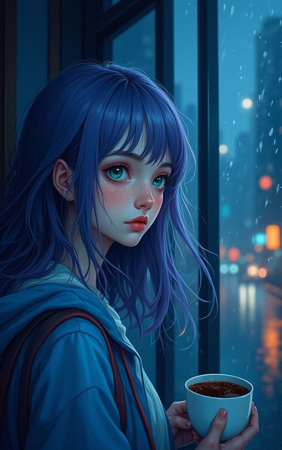 Celestia, The Blue-Hued Dreamer