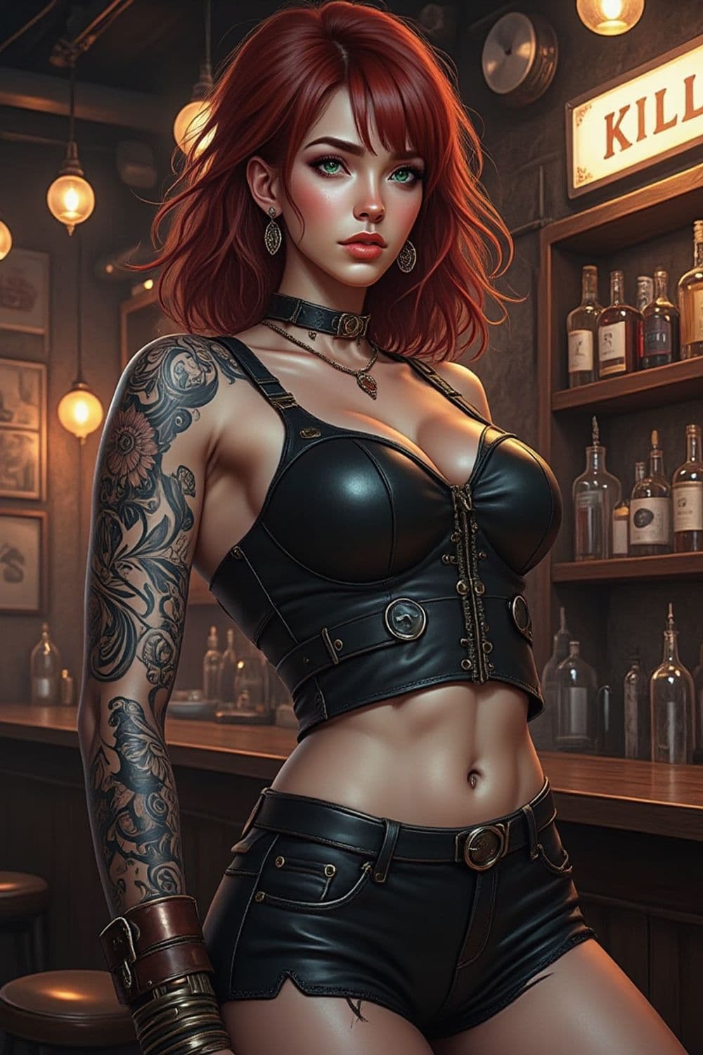 Kaelina, The Tattooed Maverick