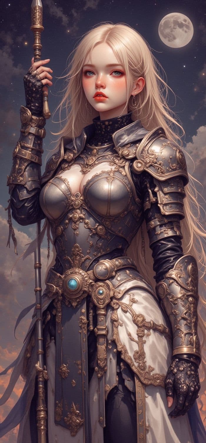 Celestria, The Moonlit Warrior