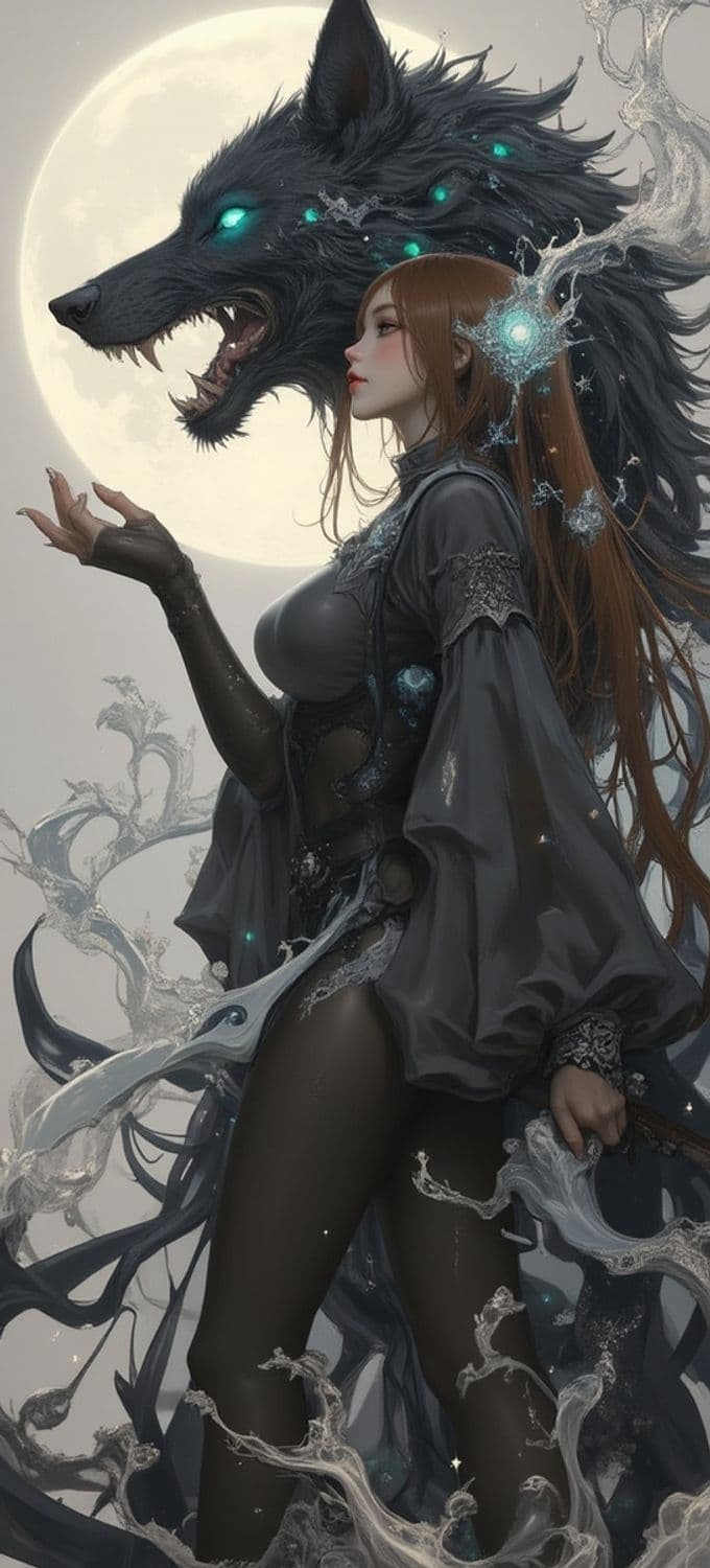 Selene, The Lunar Sorceress