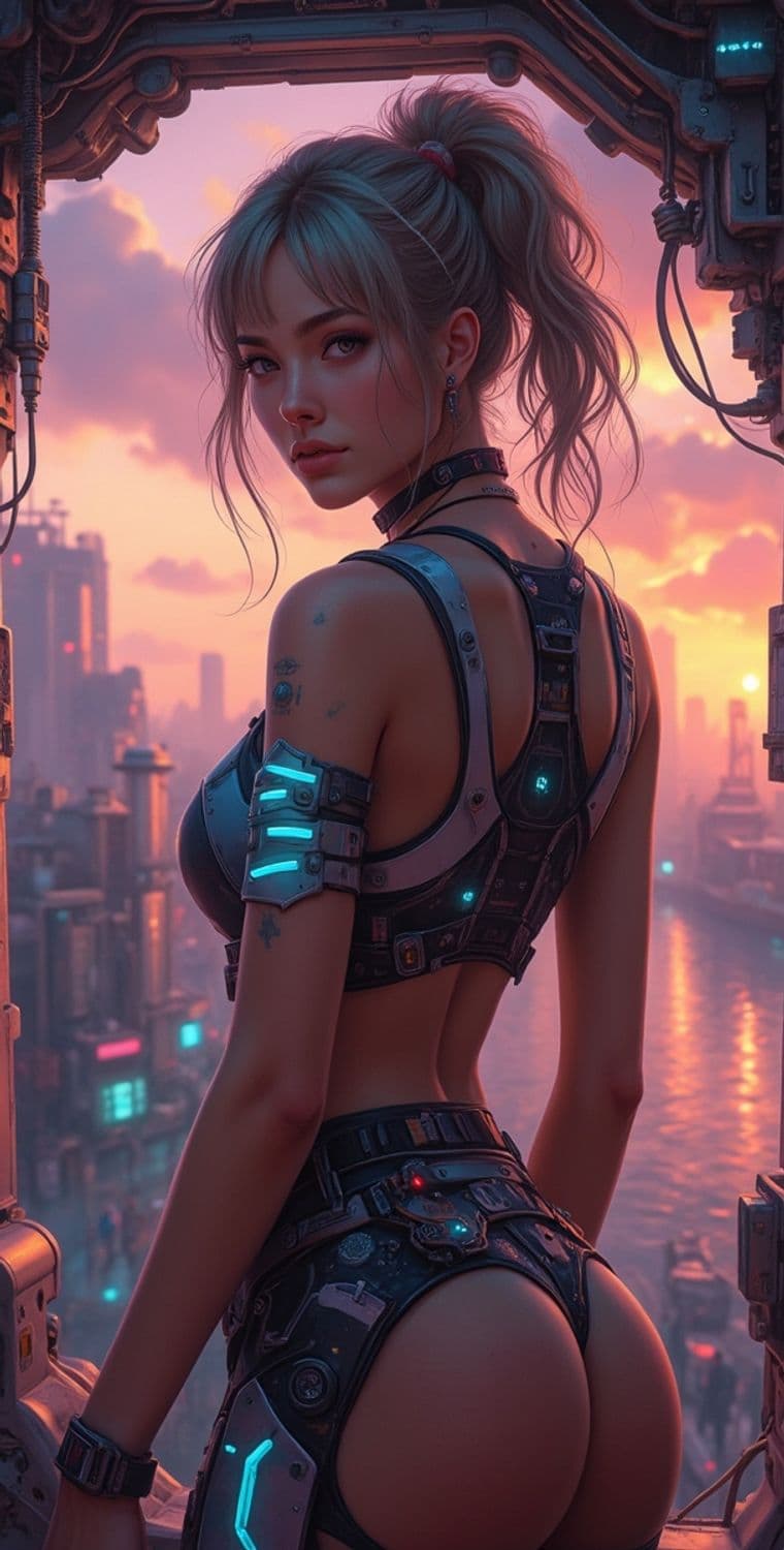 Seraphina, The Cybernetic Guardian