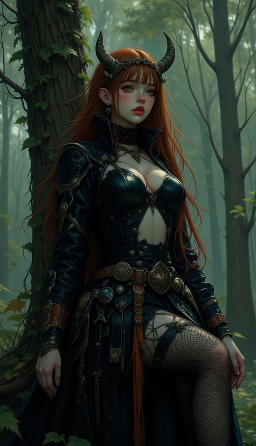 Evelara, The Enigmatic Forest Witch