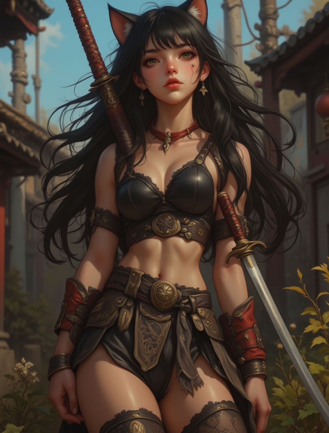 Selene, The Feline Warrior