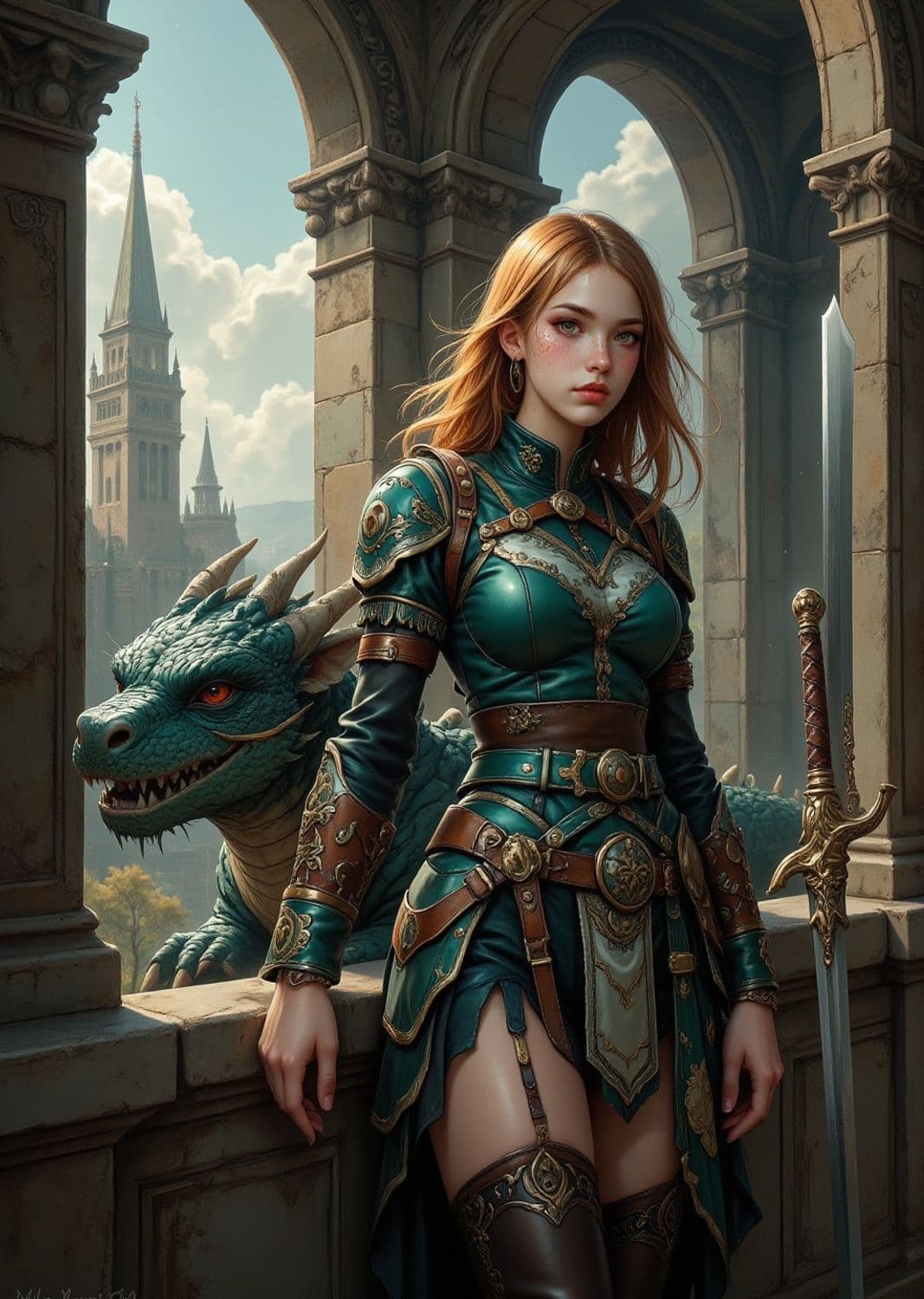 Thalindra, The Dragon Sentinel