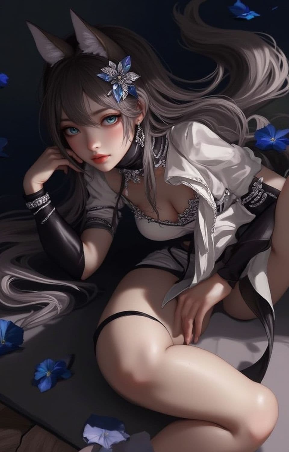 Sylvana, The Blue Petal Enchantress