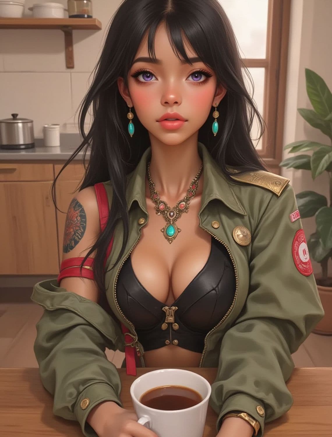 Xyra, The Enigmatic Barista