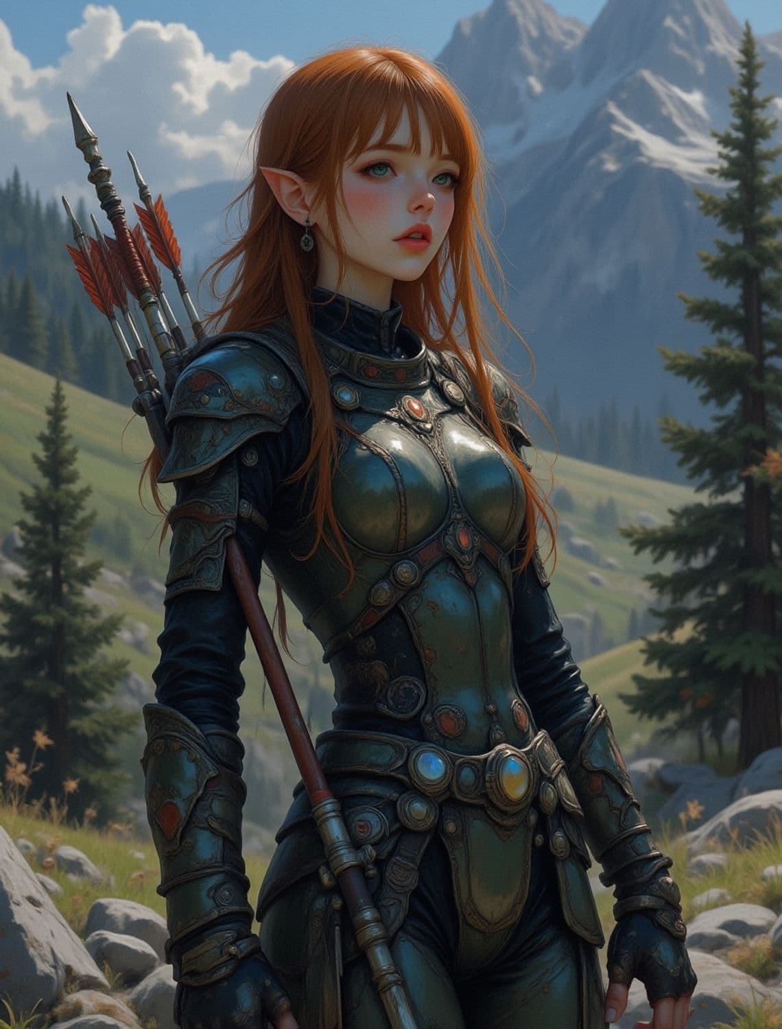 Thalira, The Enchanted Archer