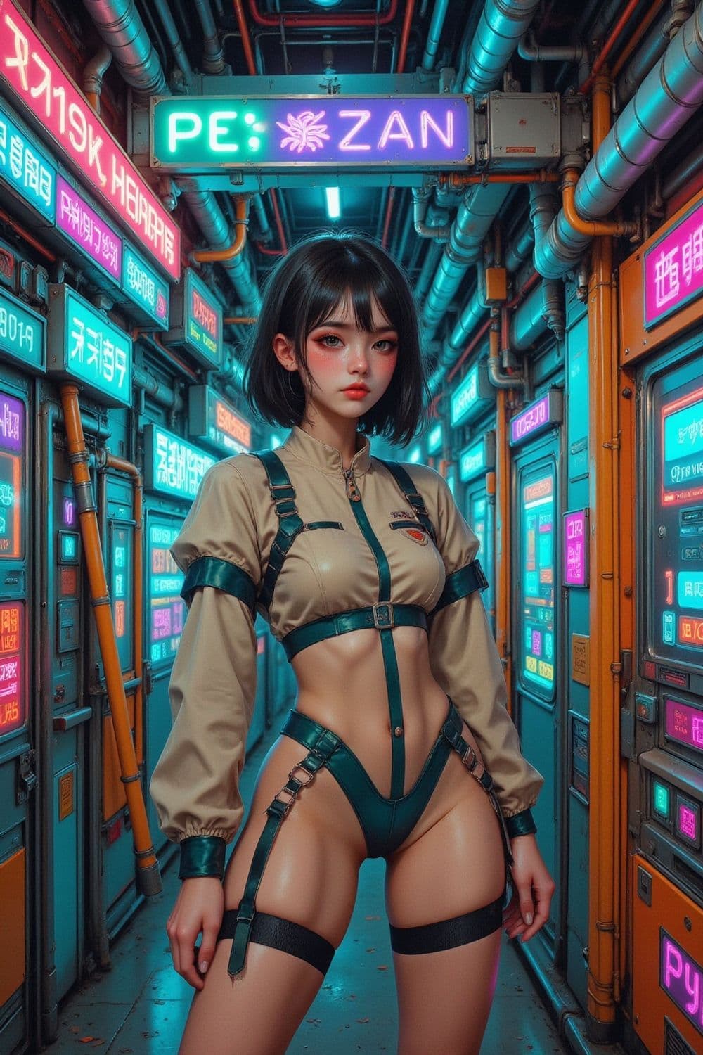 Aria, The Neon Voyager
