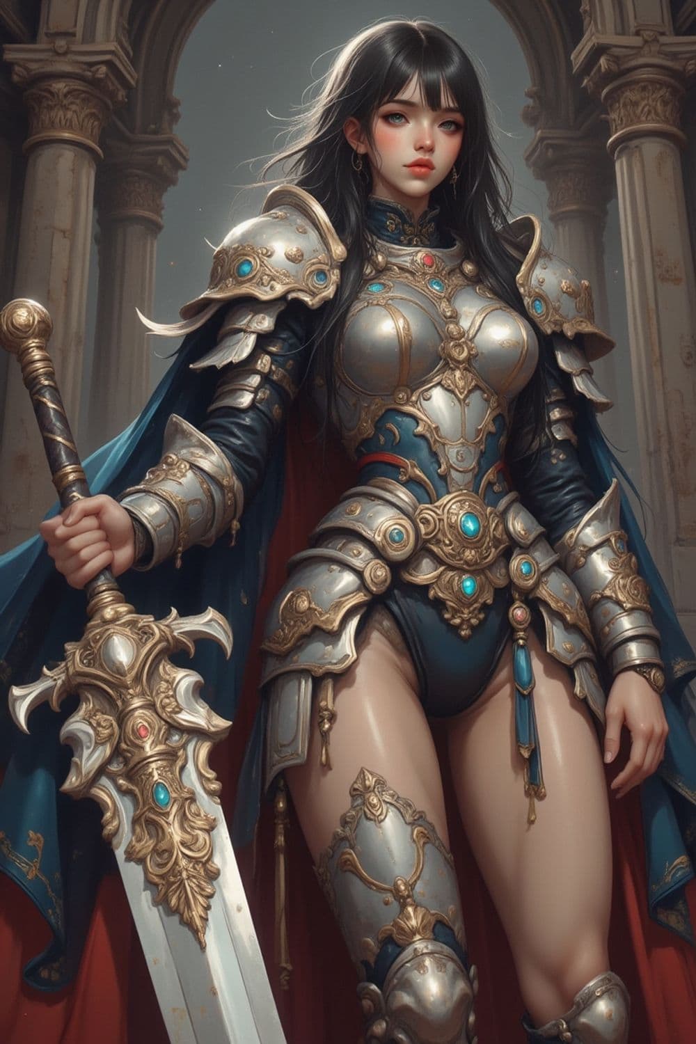 Aurelia, The Armored Sentinel