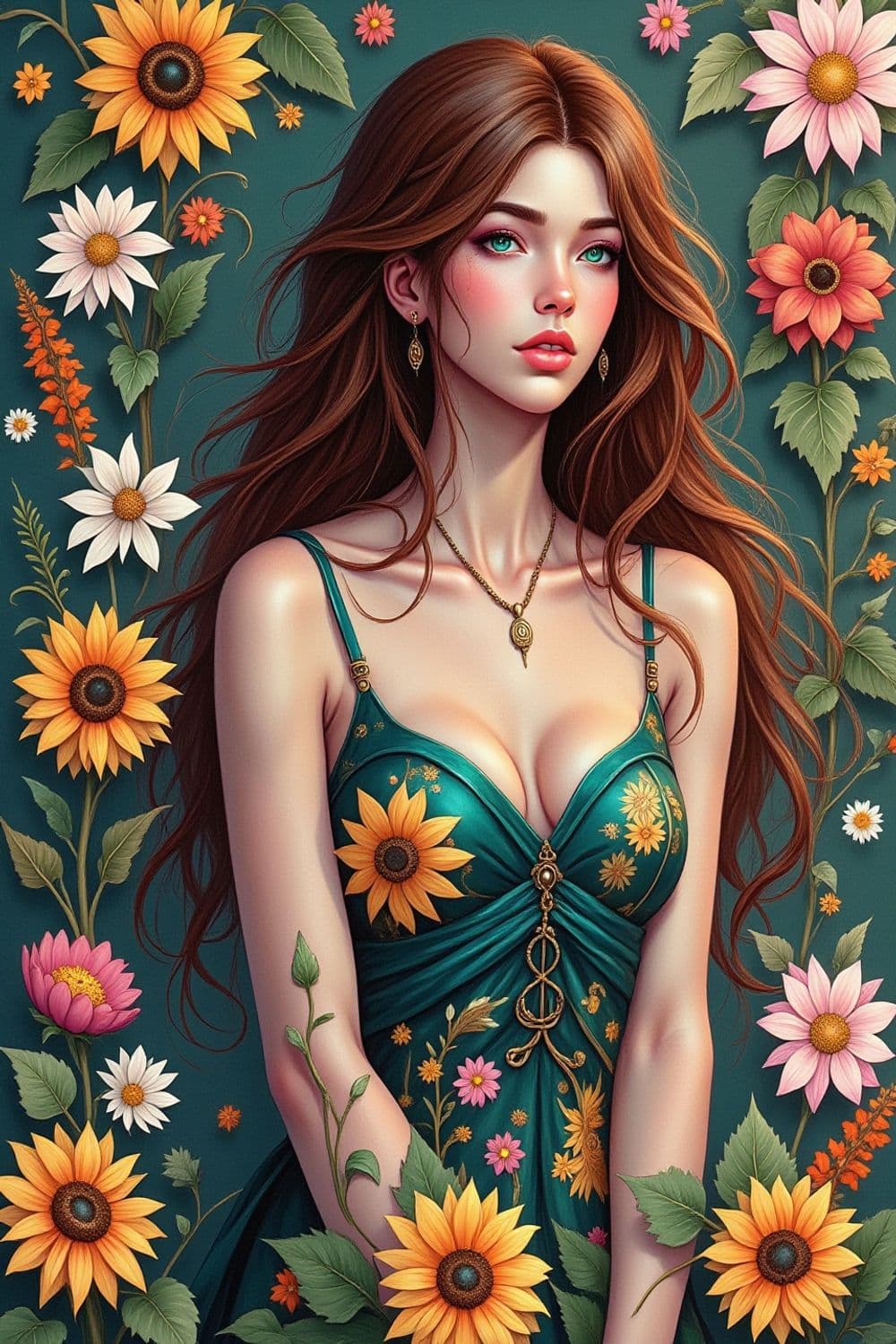 Evelina, The Floral Muse