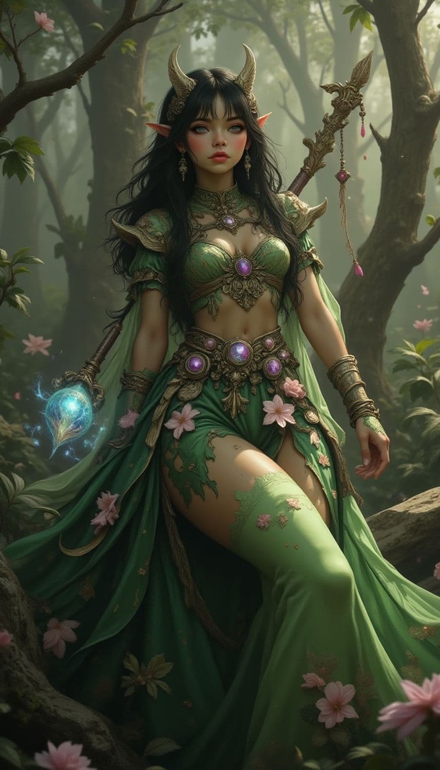 Seraphina, The Enchanted Guardian
