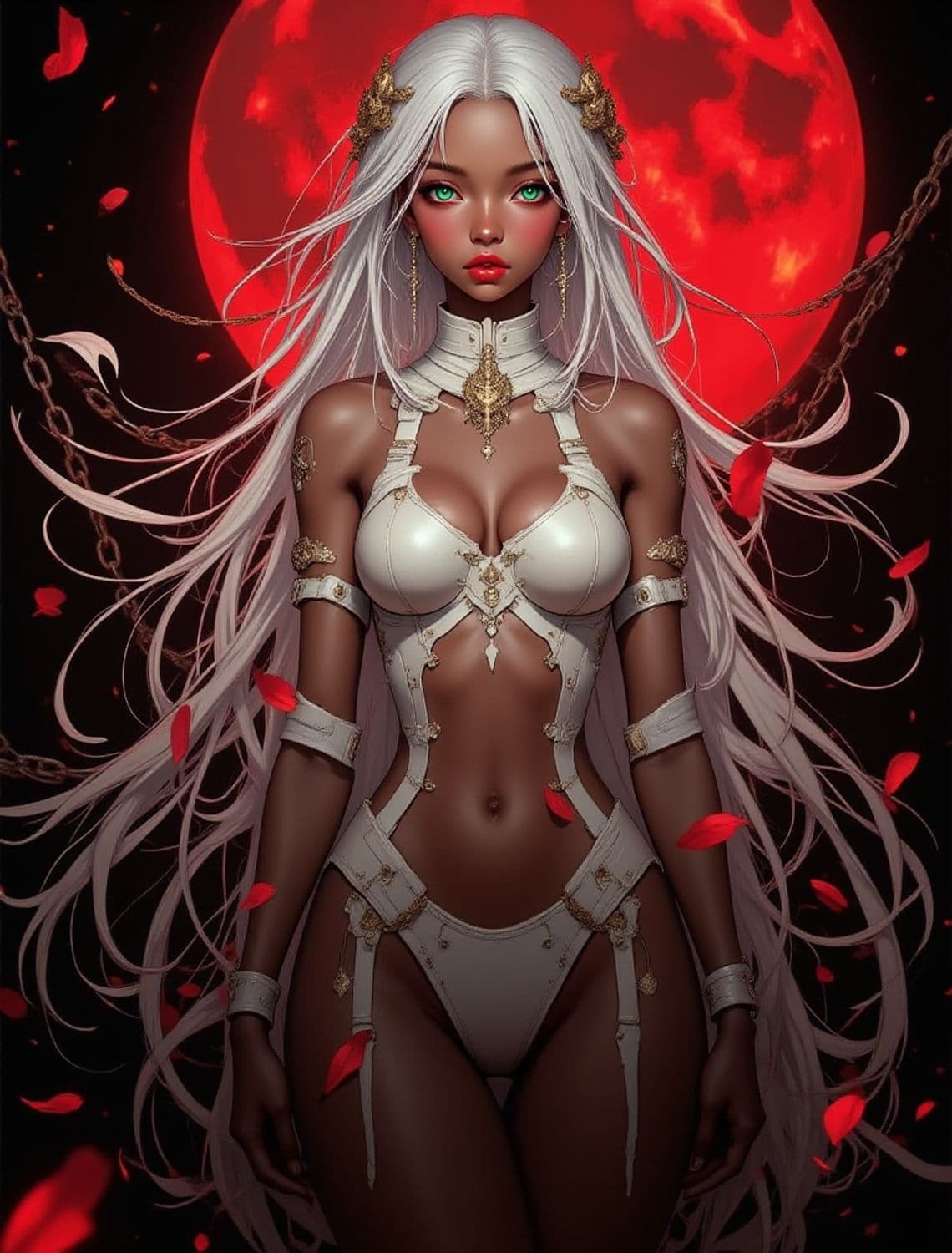 Nyxira, The Moonlit Siren