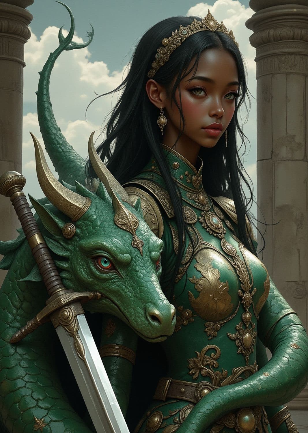 Morwenna, The Dragon Keeper