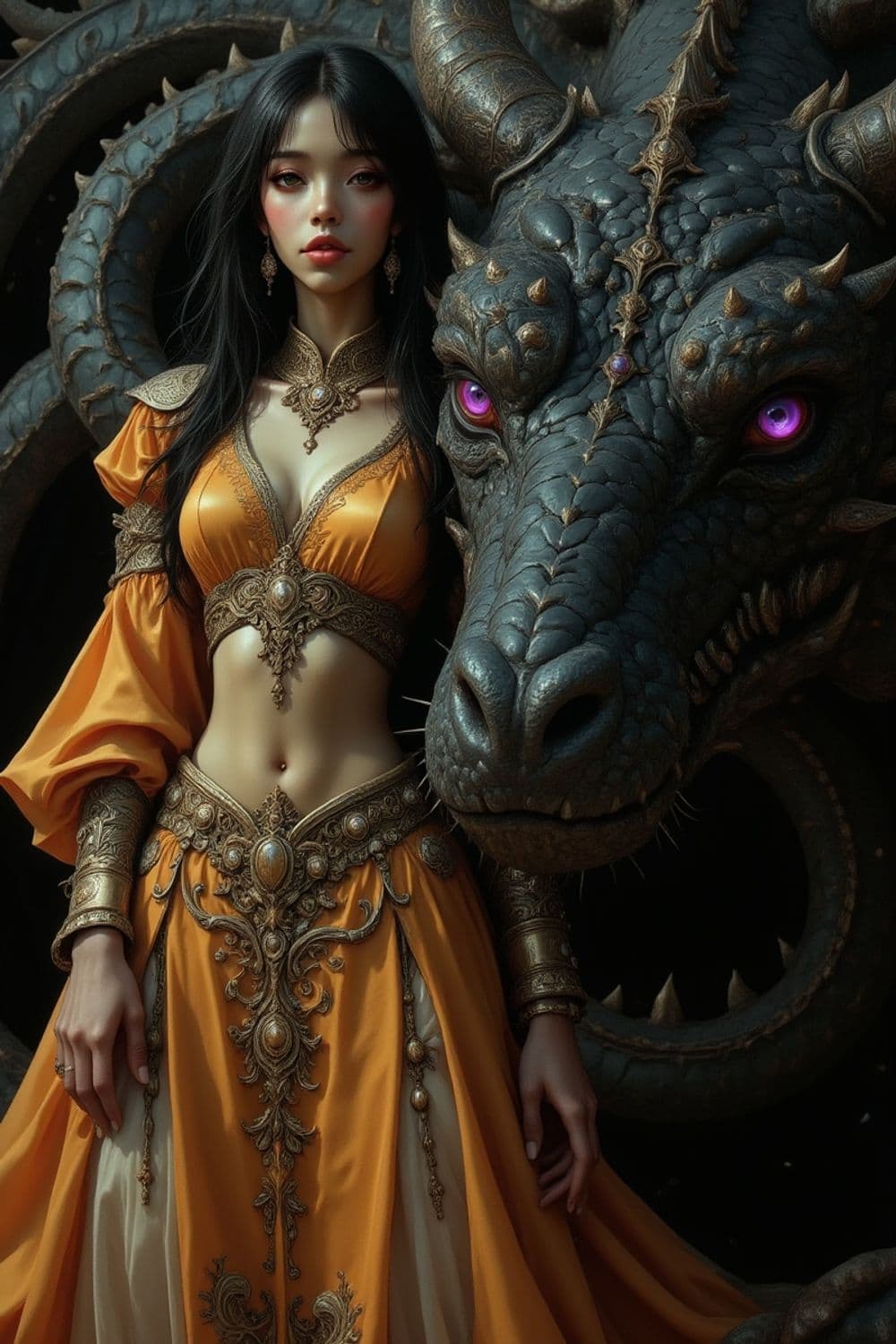 Elara, The Dragon's Guardian