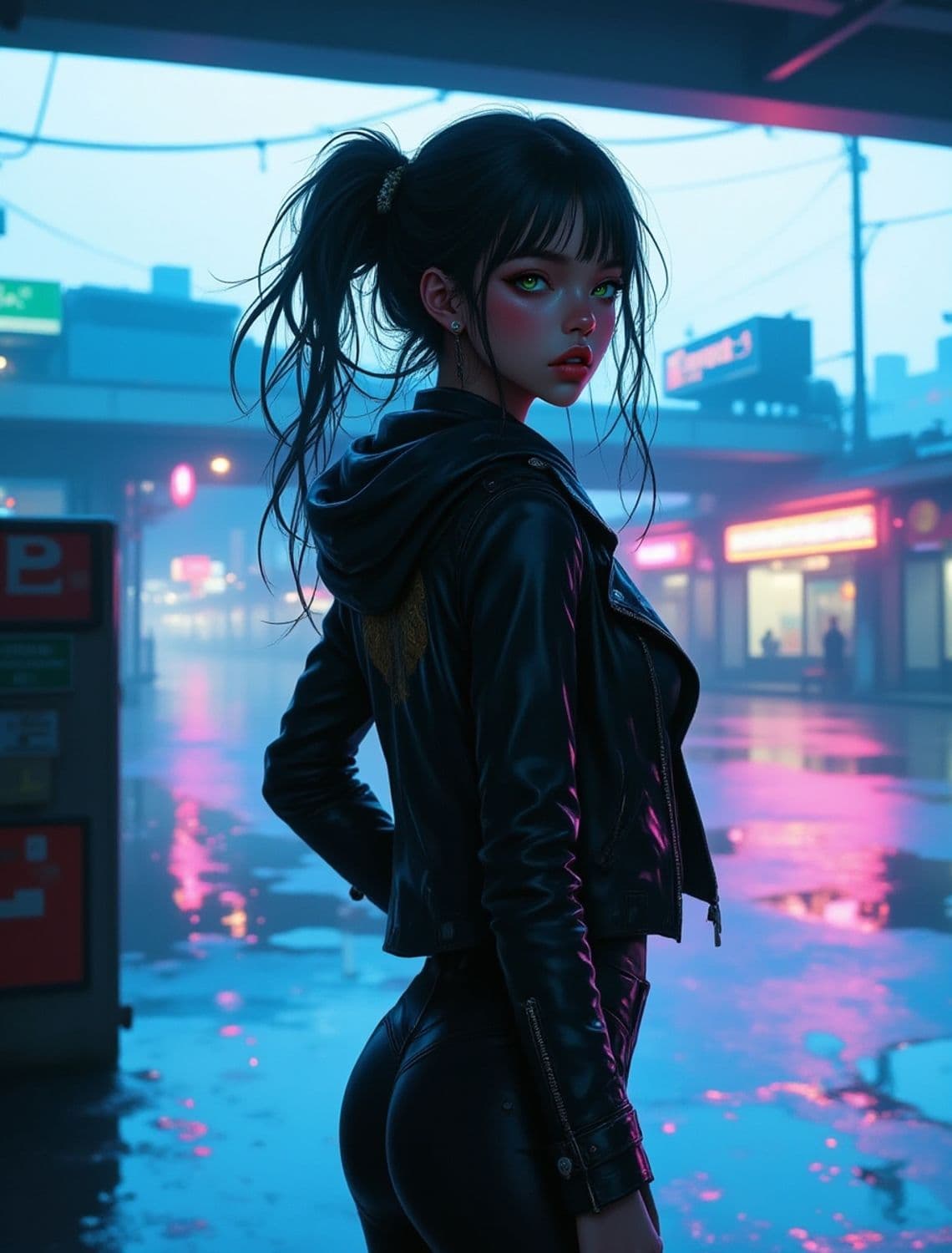 Nerina, The Neon Enchantress