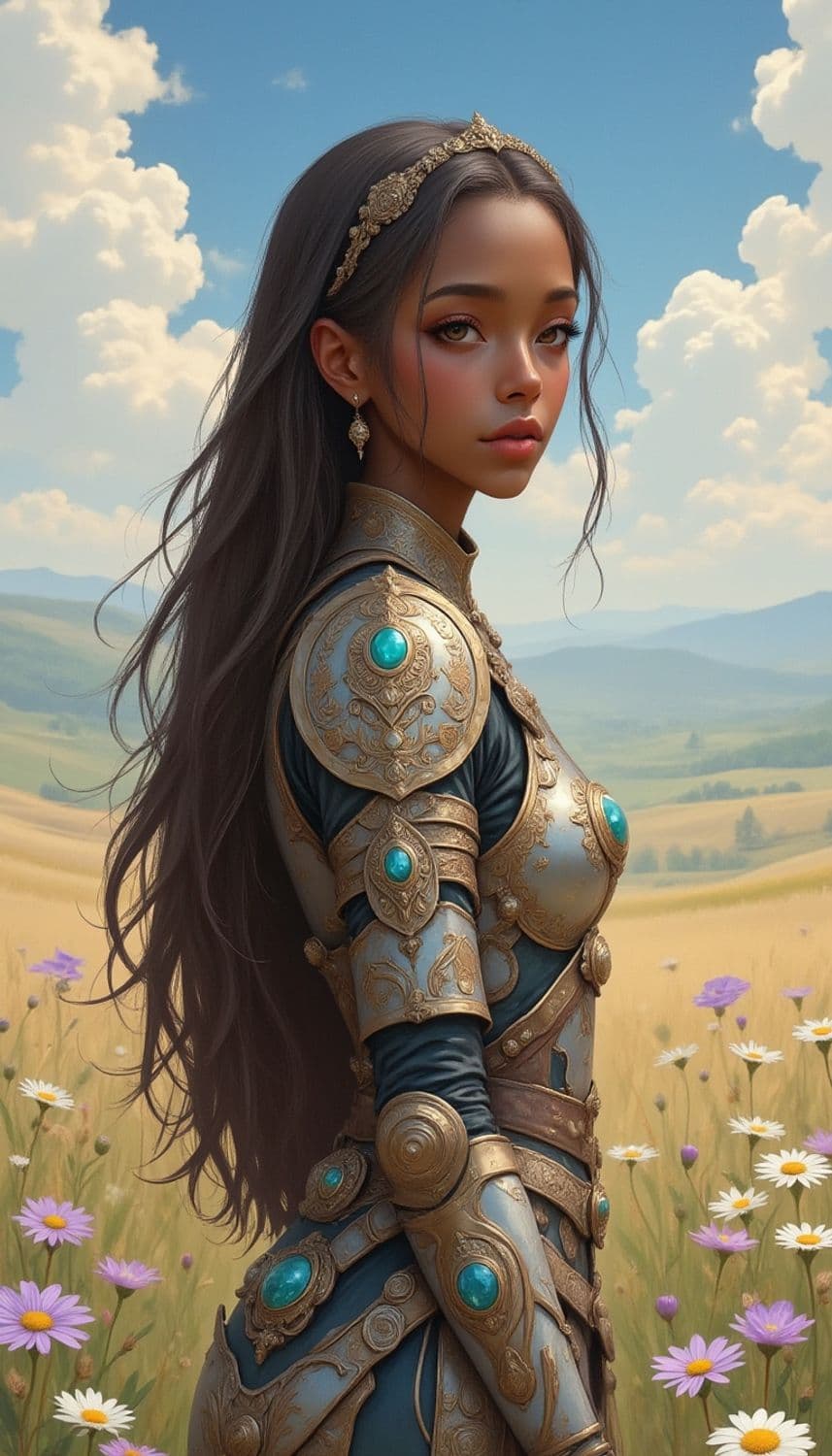 Seraphina, The Wildflower Sentinel