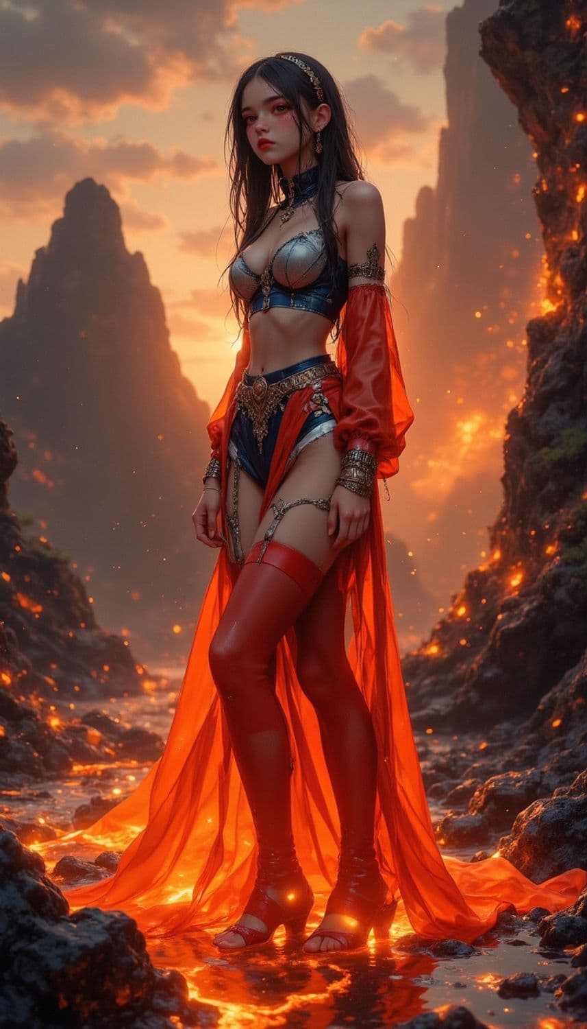 Ishara, The Volcanic Sorceress