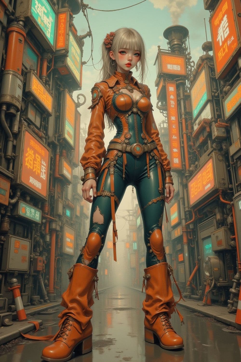 Astra, The Cyberpunk Maverick