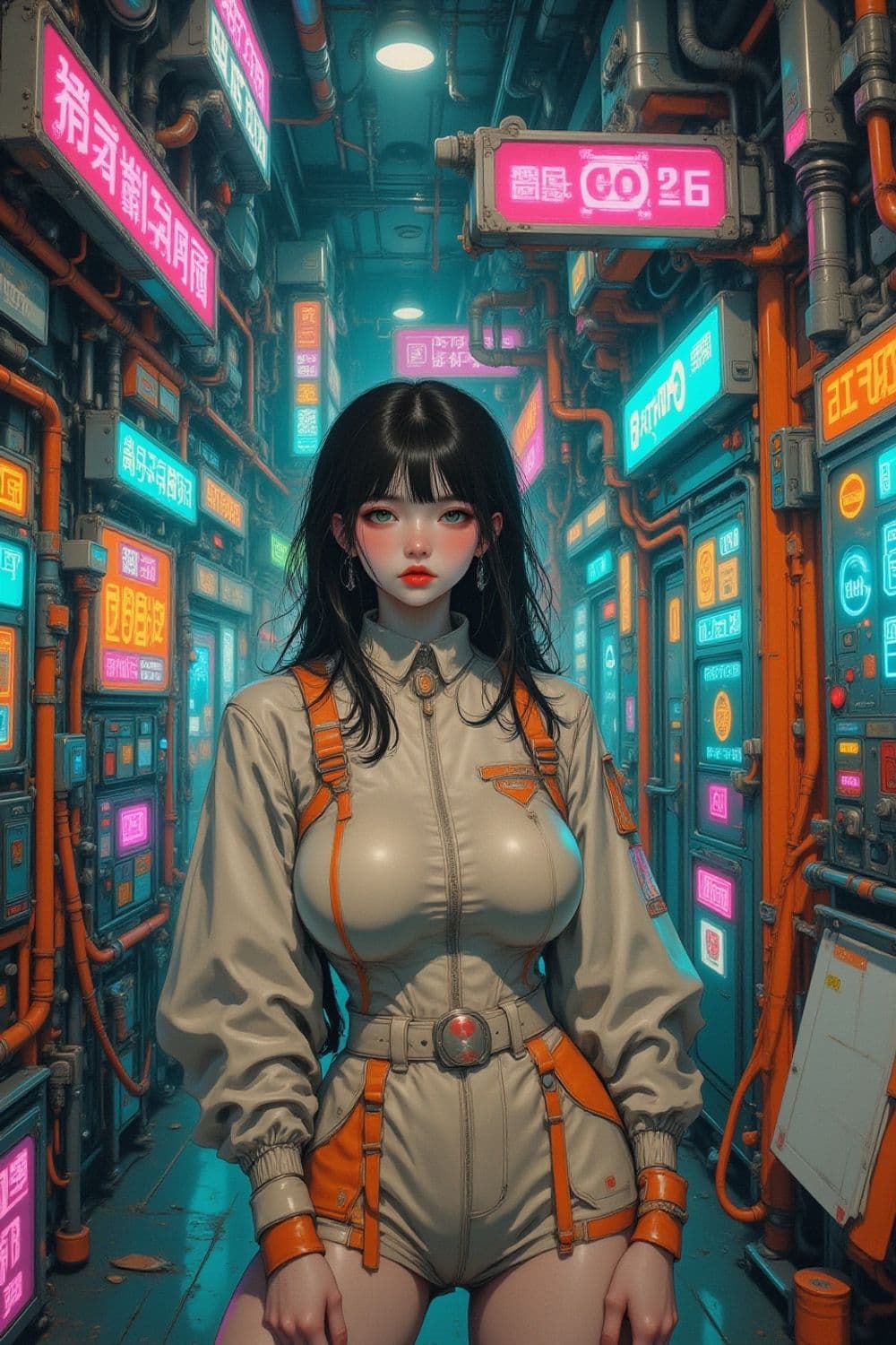 Nyx, The Neon Sentinel