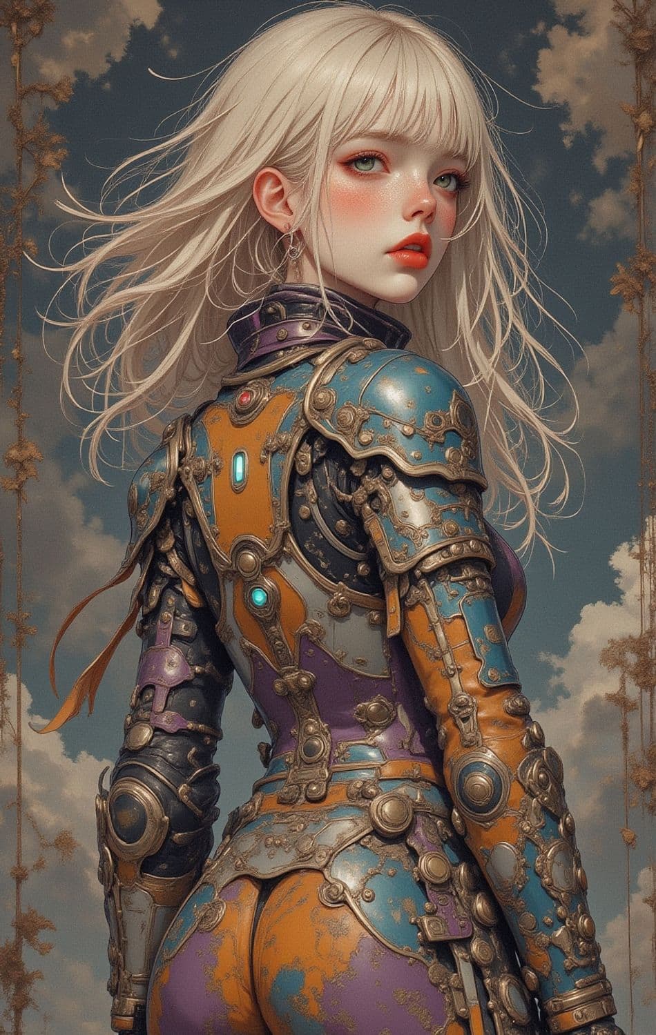 Elara, The Futuristic Sentinel