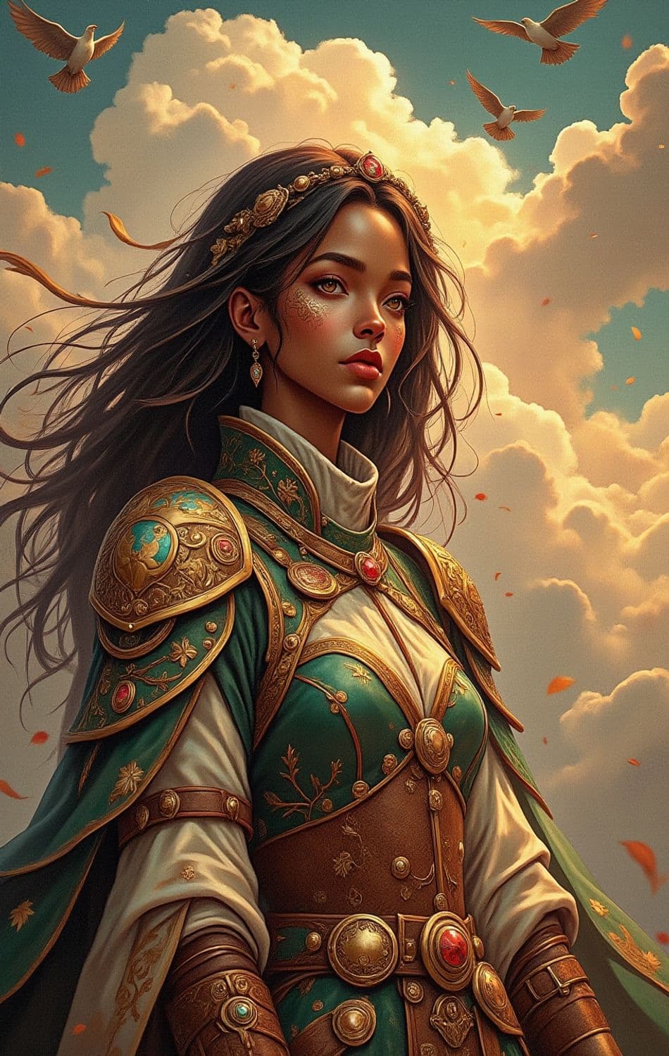 Celestria, The Skysworn Defender