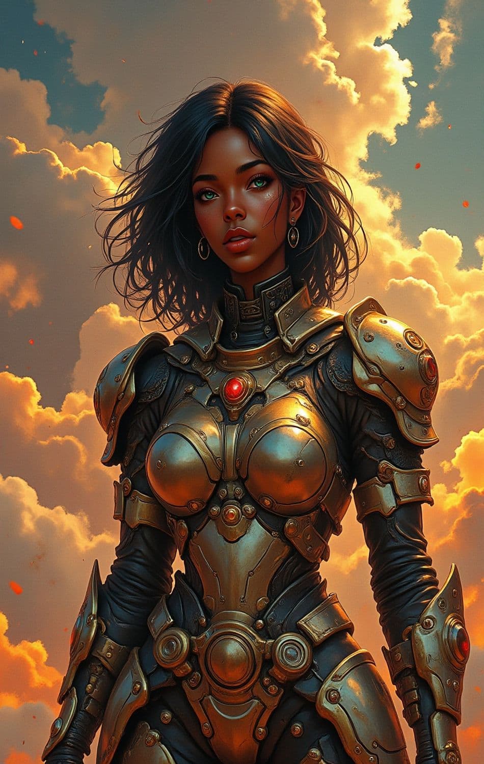 Nyxiana, The Gilded Warrior