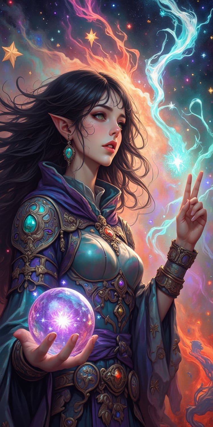 Seraphina, The Cosmic Enchantress