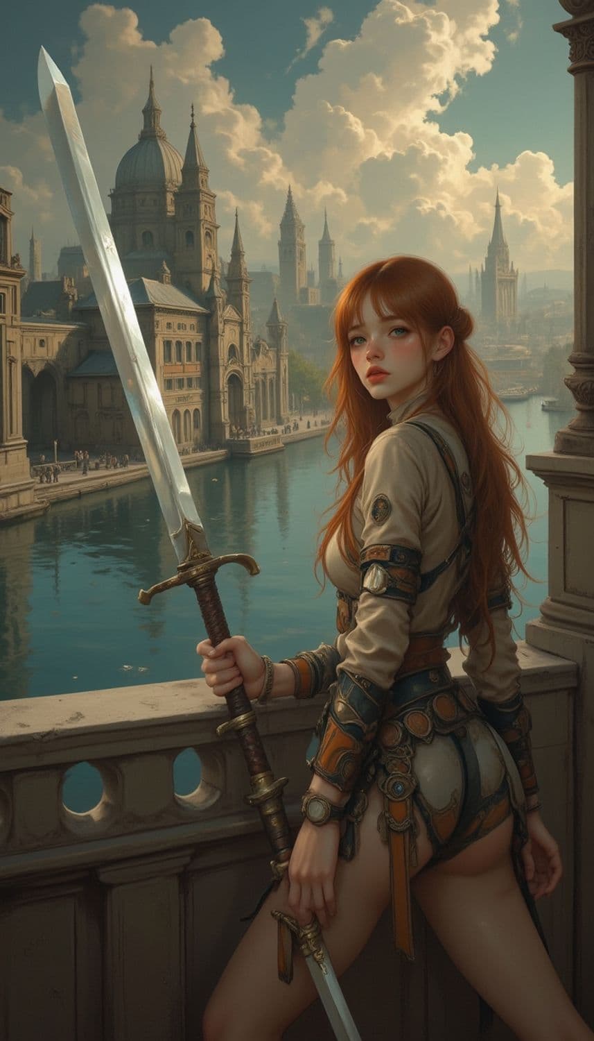 Fiora, The Riverblade Guardian