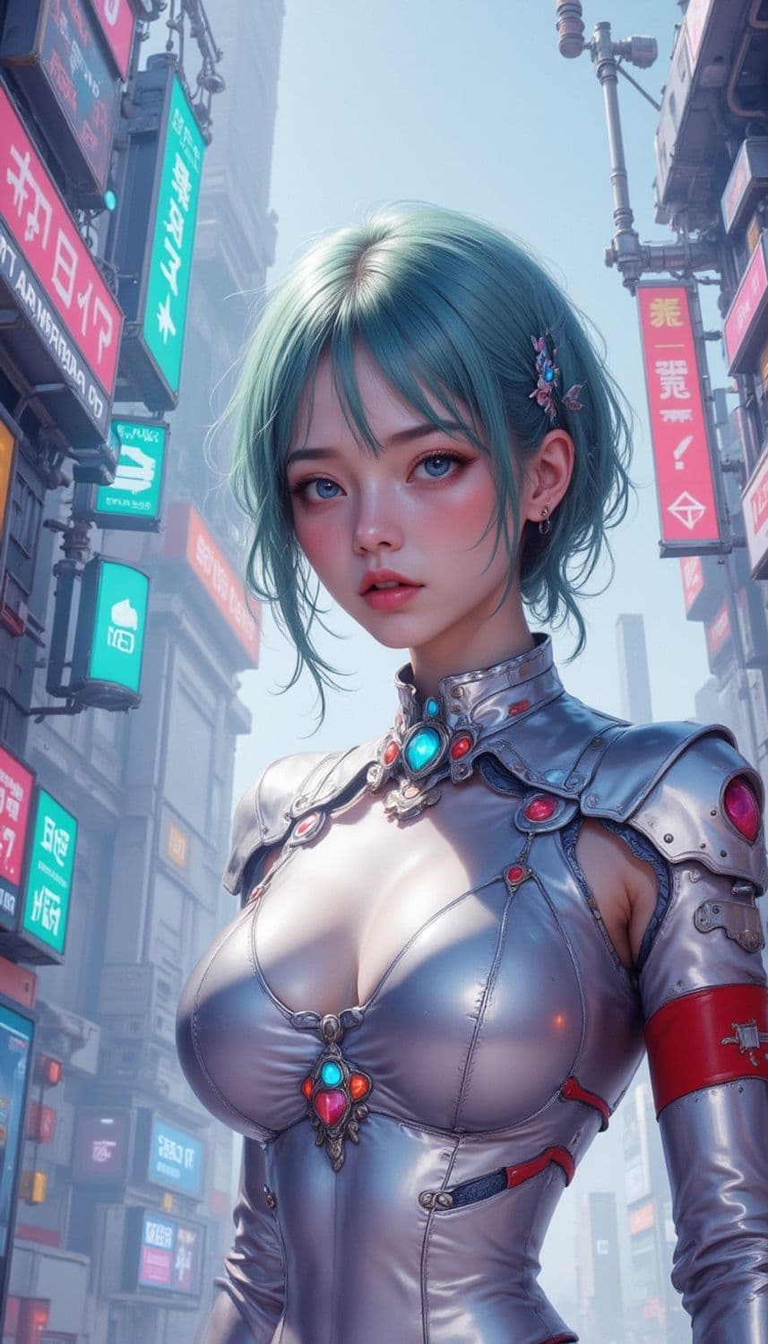 Solara, The Neon Virtuoso