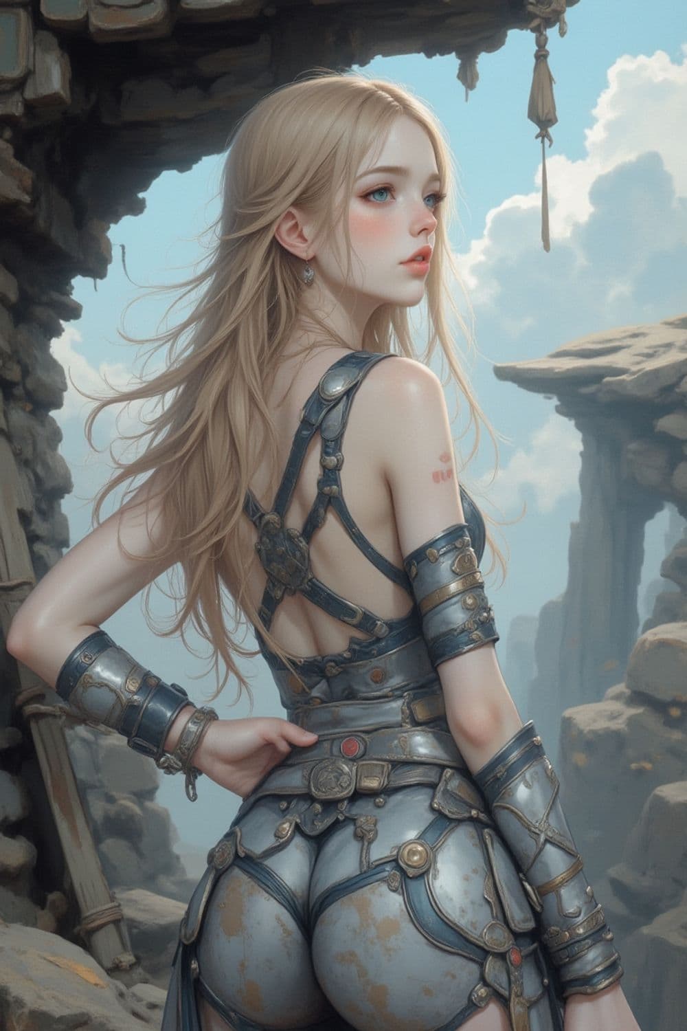 Vaelora, The Celestial Warrior